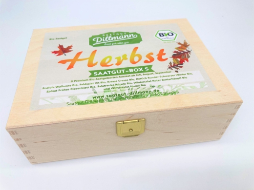 Herbst Saatgutbox