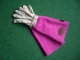 Stulpenhandschuhe mit pinker Wildlederstulpe